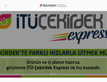 Tablet Screenshot of itucekirdek.com